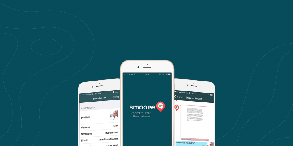 Mobile App Entwicklung: SMOOPE – der innovative B2C Messenger